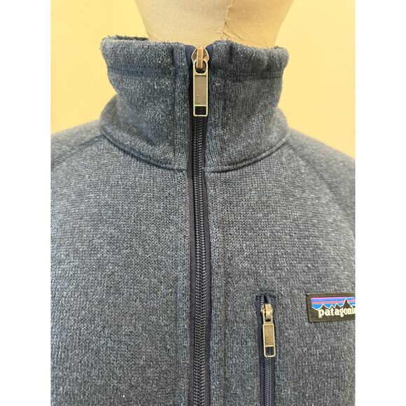 Patagonia Men's Small Better Sweater Fleece Jacket Hiking Fall jacket Blue - Picture 2 of 7